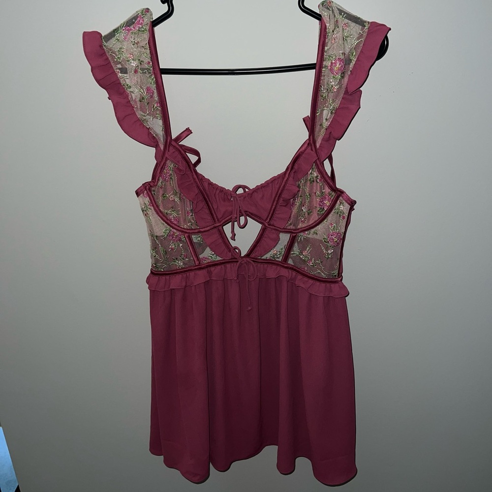 For Love and Lemons Camilla embroidered dress